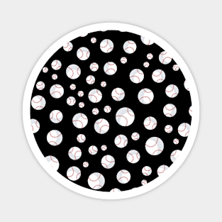 Baseball Pattern Magnet